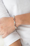 Stop and GLOW - Purple Bracelet - Paparazzi Accessories