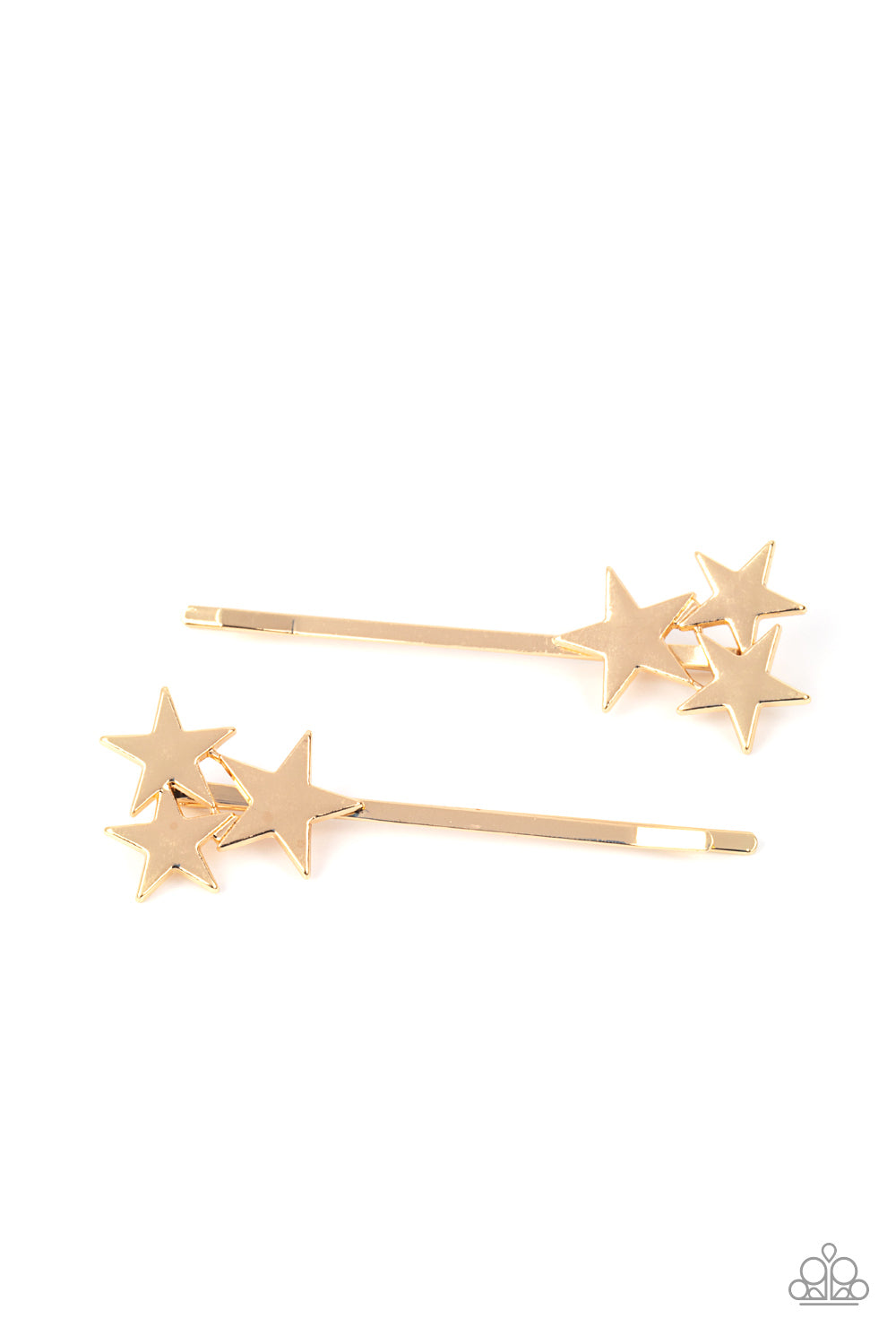 five-dollar-jewelry-suddenly-starstruck-gold-hair clip-paparazzi-accessories