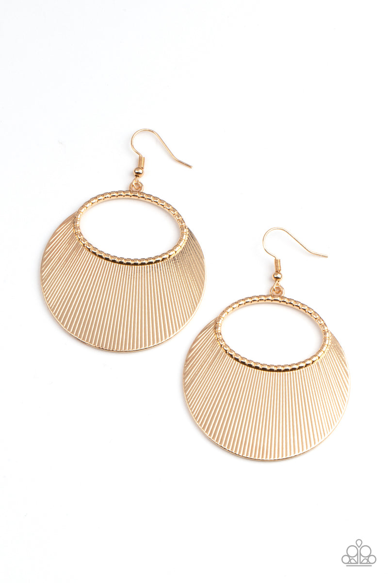 five-dollar-jewelry-fan-girl-glam-gold-earrings-paparazzi-accessories