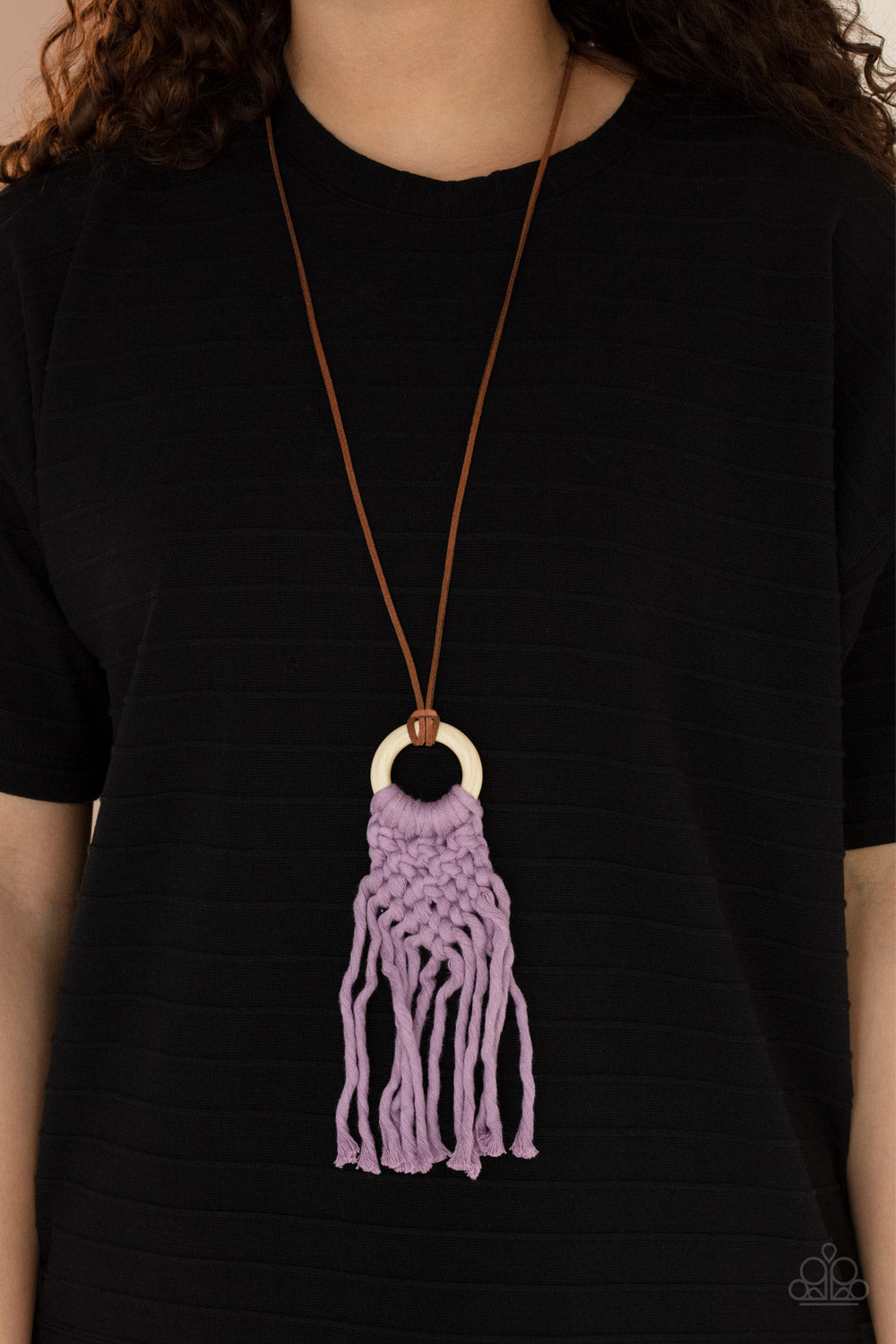 Crafty Couture - Purple Necklace - Paparazzi Accessories