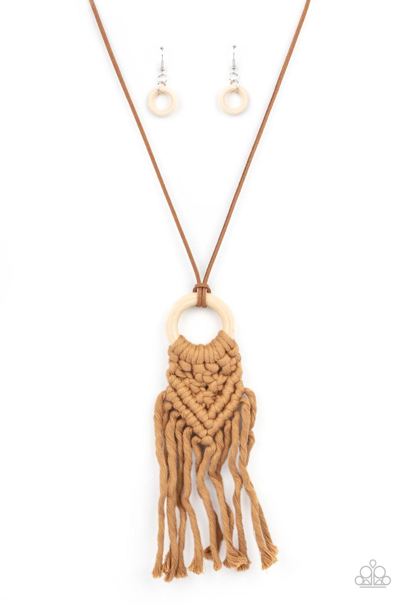 five-dollar-jewelry-crafty-couture-brown-necklace-paparazzi-accessories