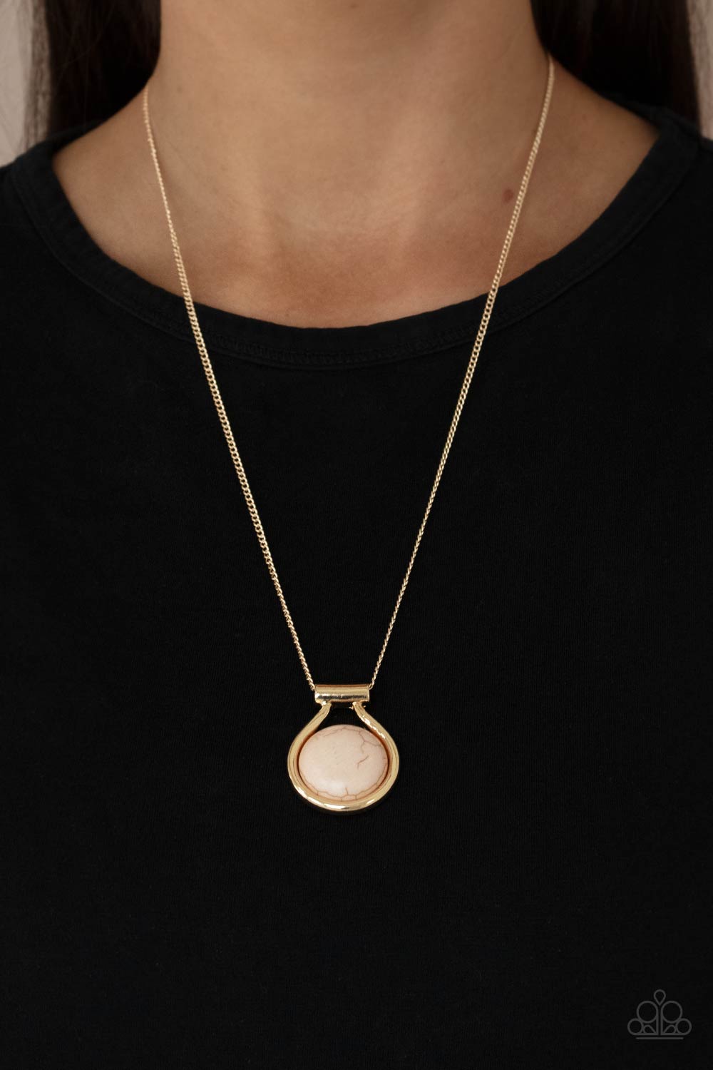 Patagonian Paradise - Brown Necklace - Paparazzi Accessories