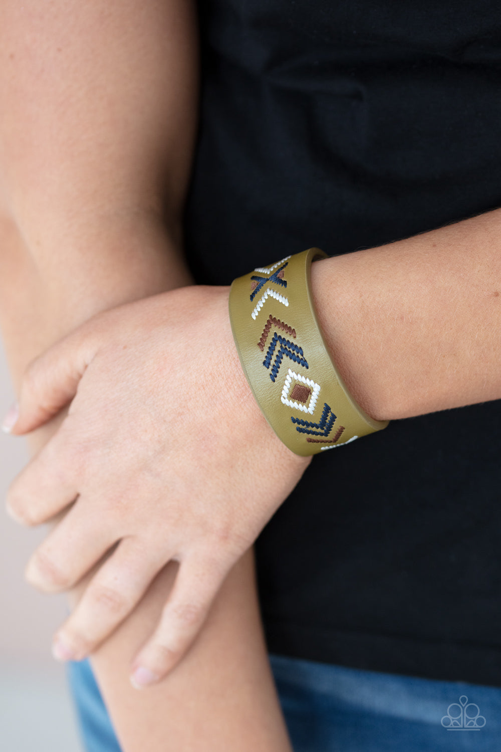 Cliff Glyphs - Multi Bracelet - Paparazzi Accessories