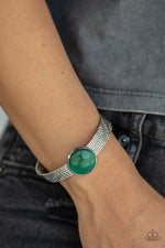 Mystical Magic - Green Bracelet - Paparazzi Accessories