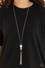 Natural Novice - Silver Necklace - Paparazzi Accessories