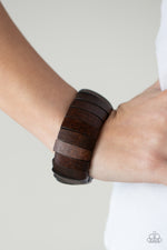 Raise The BARBADOS - Brown Bracelet - Paparazzi Accessories