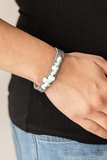Pebble Paradise - Silver Bracelet - Paparazzi Accessories