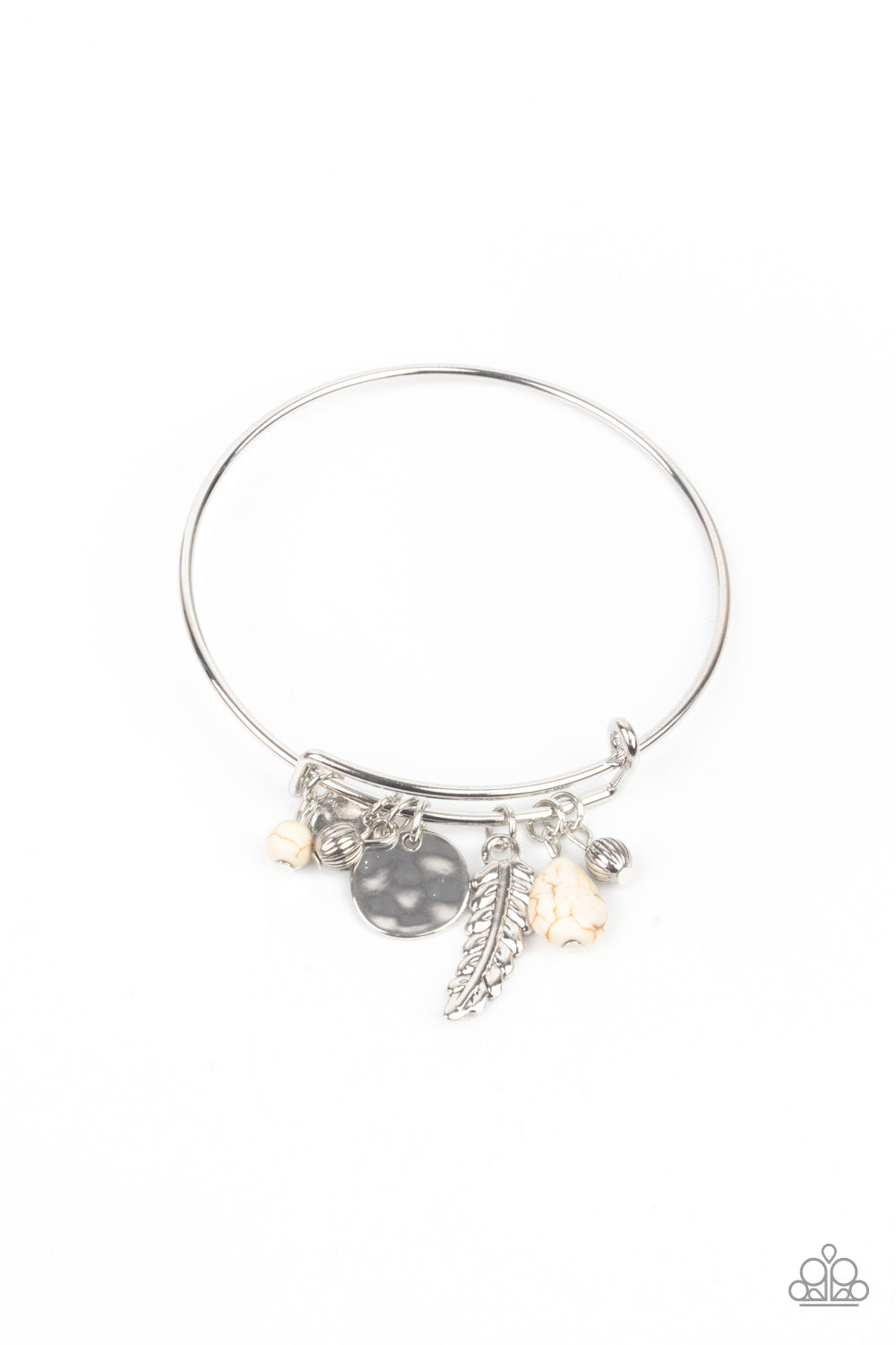 five-dollar-jewelry-root-and-ranch-white-bracelet-paparazzi-accessories