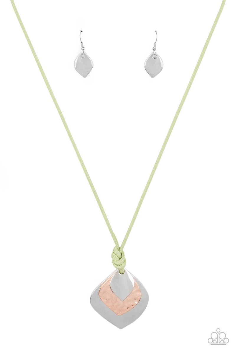 five-dollar-jewelry-face-the-artifacts-green-paparazzi-accessories