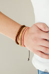 STACK To Basics - Pink Bracelet - Paparazzi Accessories