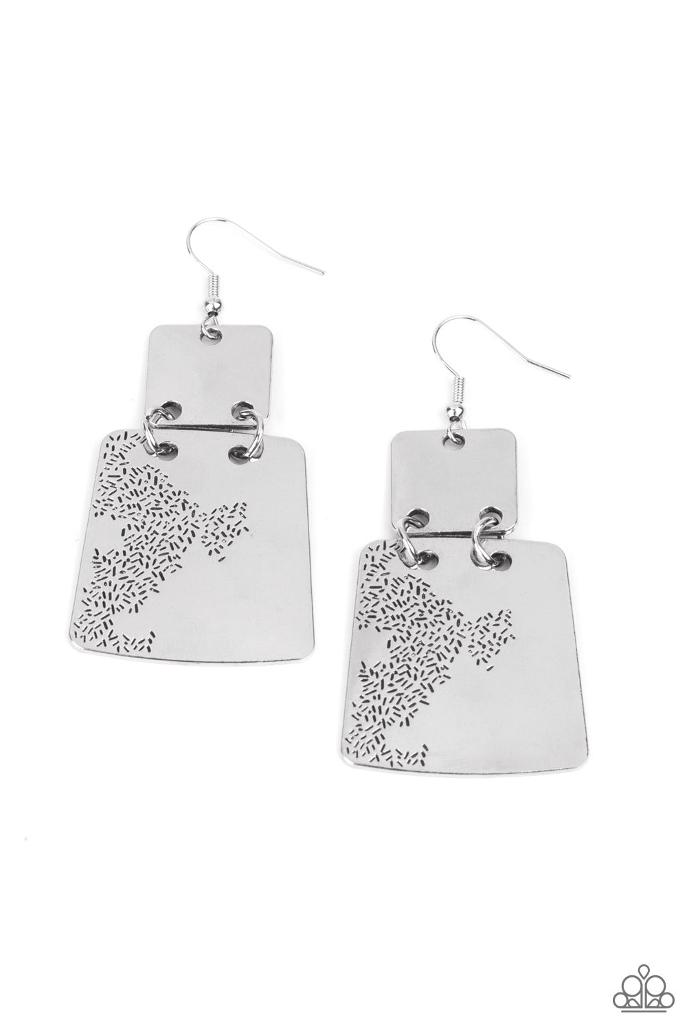 five-dollar-jewelry-tagging-along-silver-earrings-paparazzi-accessories
