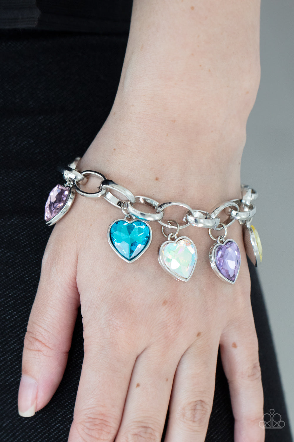 Candy Heart Charmer - Multi Bracelet - Paparazzi Accessories
