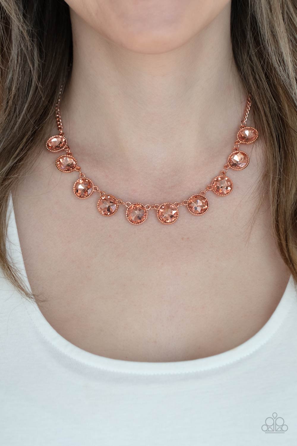 Mystical Majesty - Copper Necklace - Paparazzi Accessories