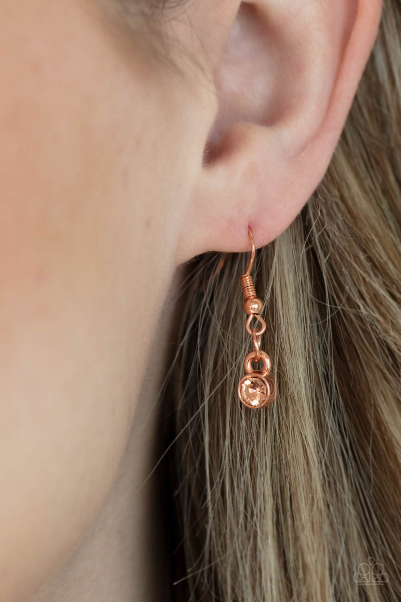 Mystical Majesty - Copper Necklace - Paparazzi Accessories