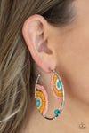 Rainbow Horizons - Multi Earrings - Paparazzi Accessories