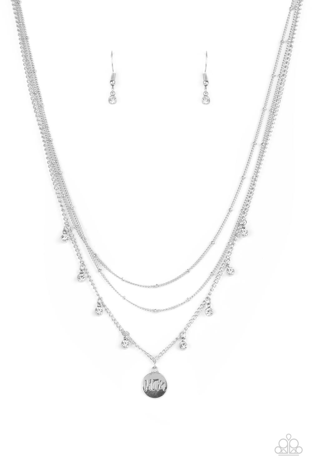 five-dollar-jewelry-ode-to-mom-white-necklace-paparazzi-accessories