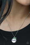 Warm My Heart - Green Necklace - Paparazzi Accessories