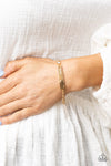 Mom Always Knows - Gold Bracelet - Paparazzi Accessories