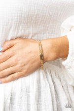 Mom Always Knows - Gold Bracelet - Paparazzi Accessories