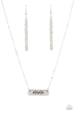 five-dollar-jewelry-blessed-mama-silver-necklace-paparazzi-accessories