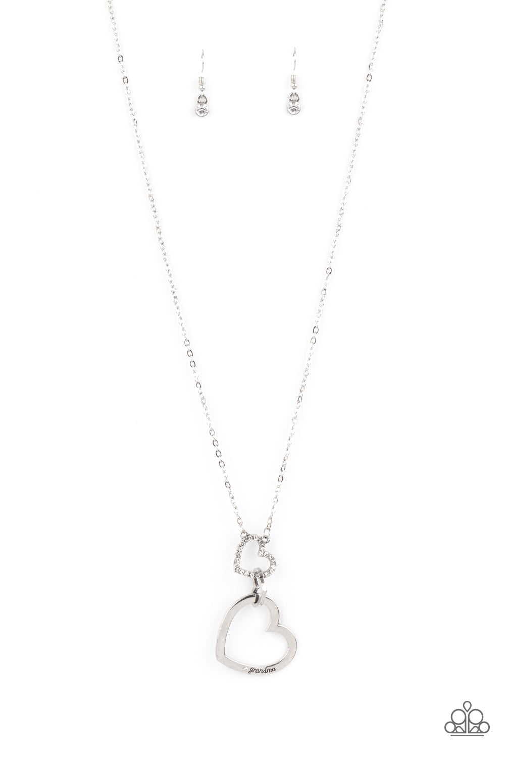 five-dollar-jewelry-grandma-glow-white-necklace-paparazzi-accessories