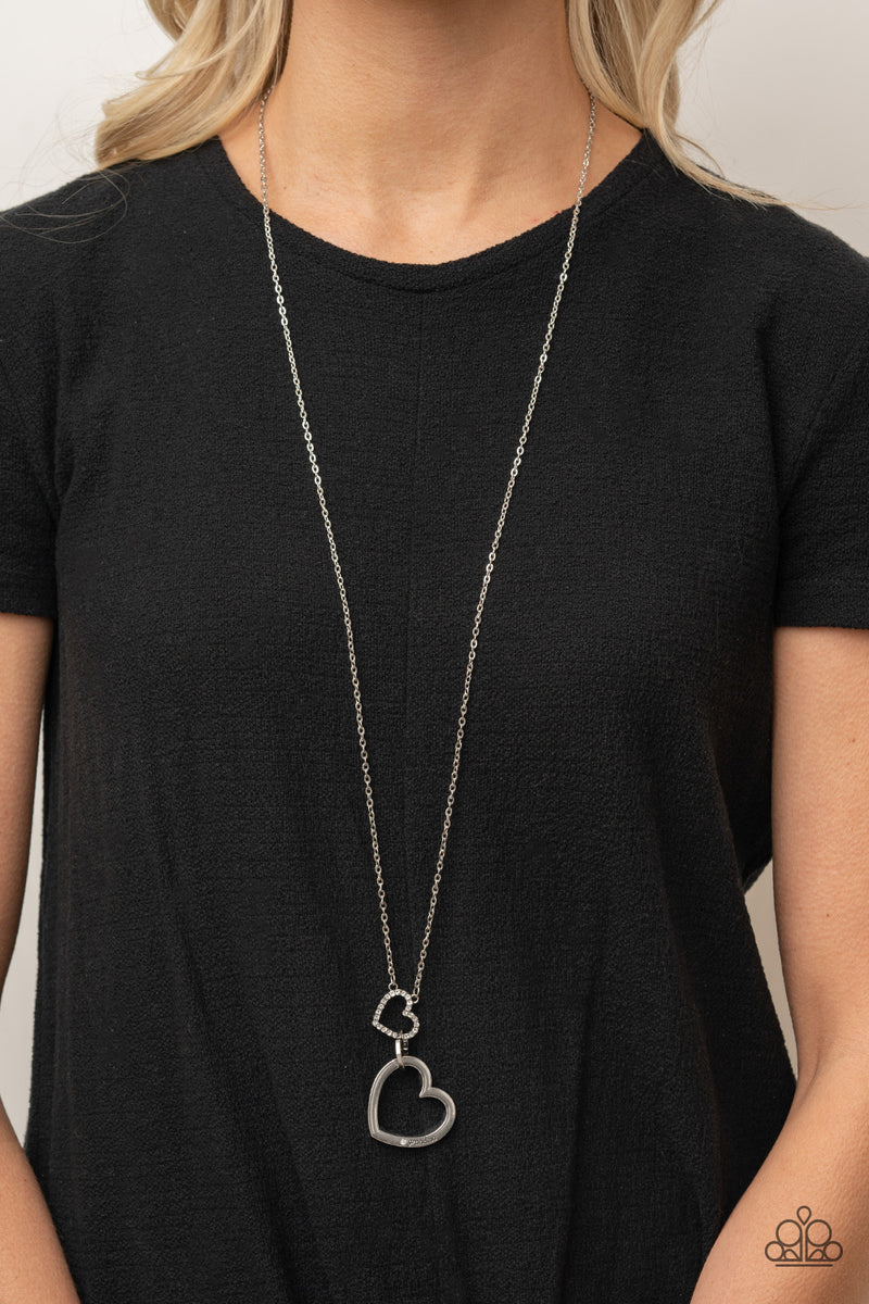 Grandma Glow - White Necklace - Paparazzi Accessories