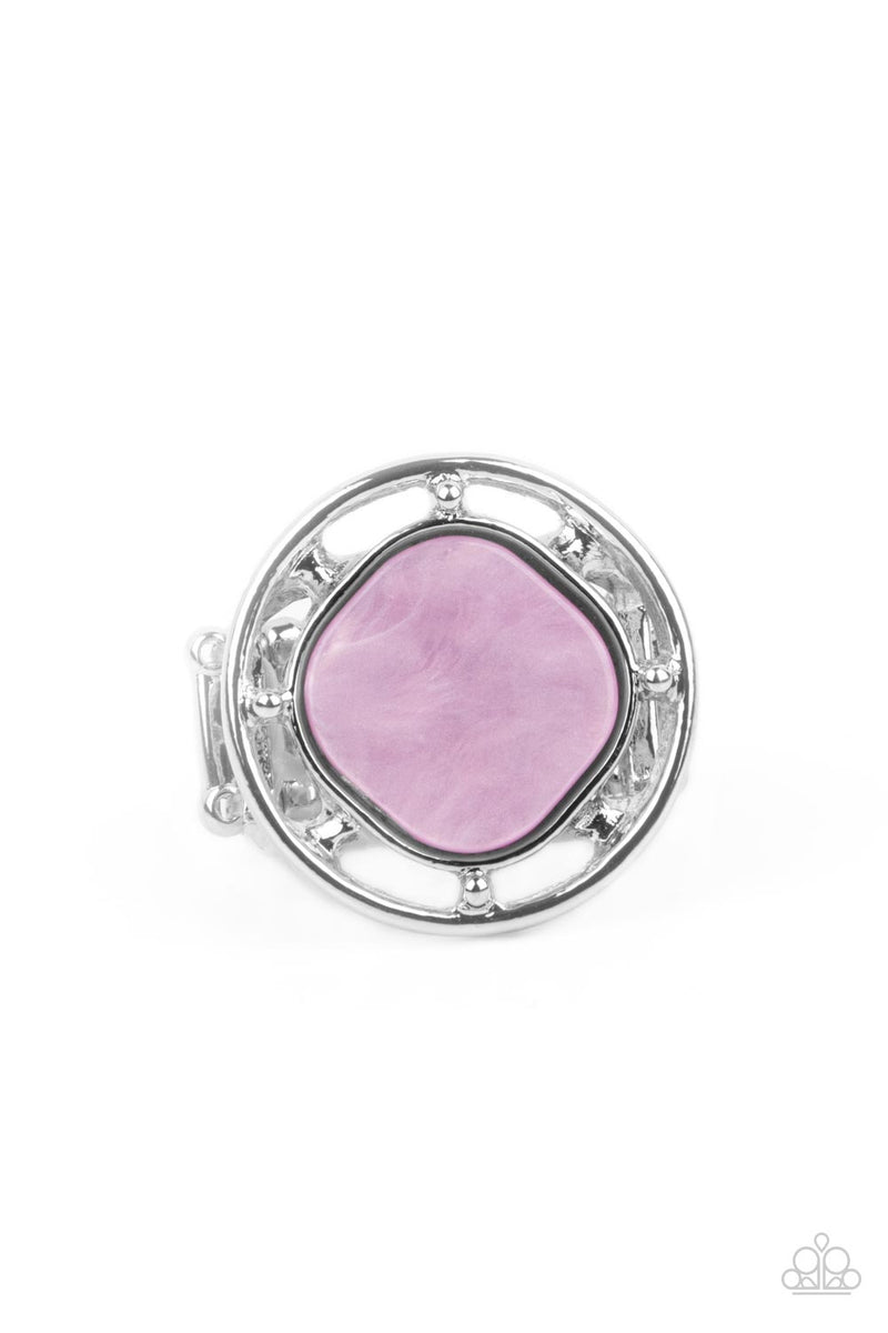 five-dollar-jewelry-encompassing-pearlescence-purple-ring-paparazzi-accessories