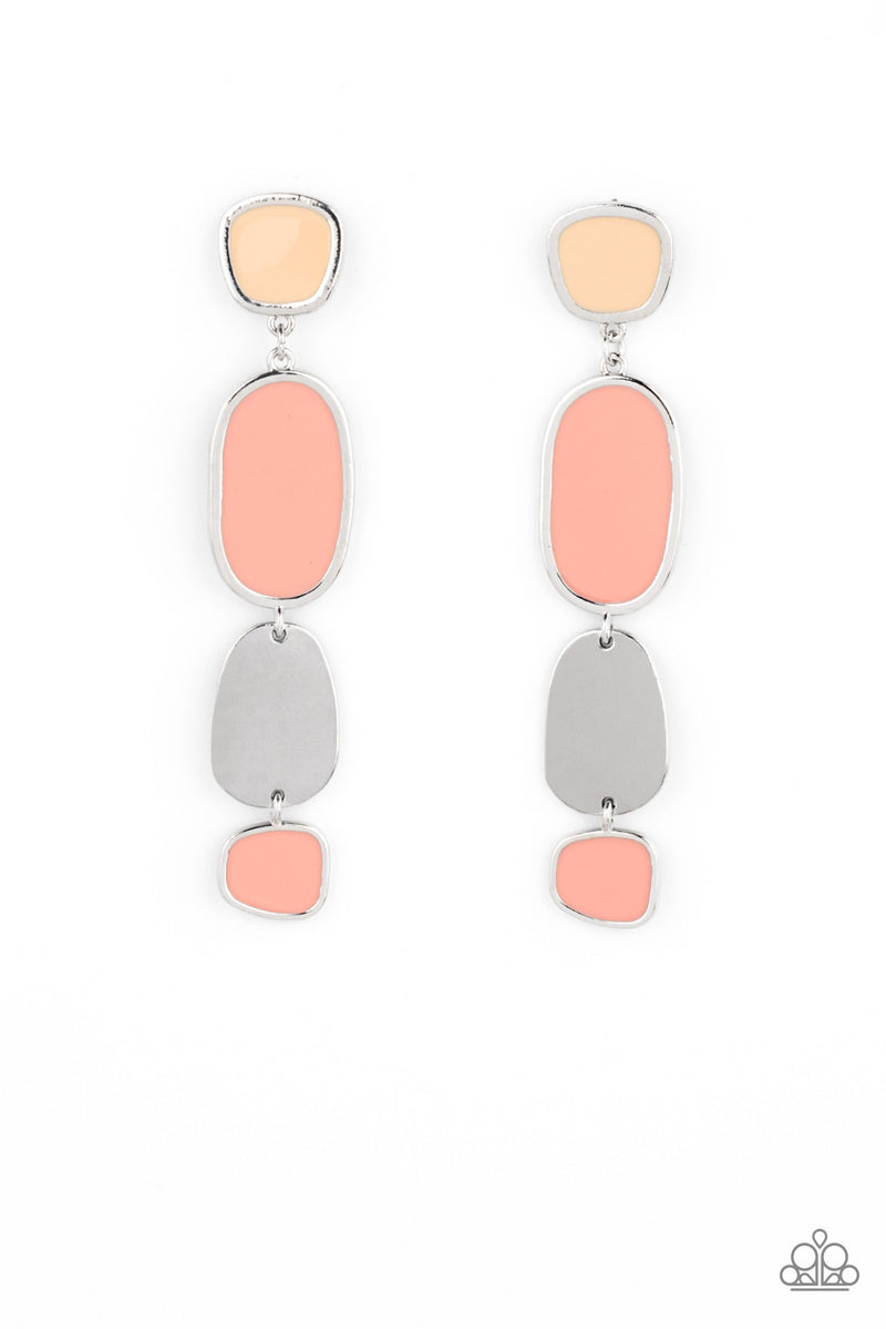 five-dollar-jewelry-all-out-allure-orange-post earrings-paparazzi-accessories
