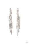 five-dollar-jewelry-cosmic-candescence-white-post earrings-paparazzi-accessories