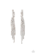 five-dollar-jewelry-cosmic-candescence-white-post earrings-paparazzi-accessories