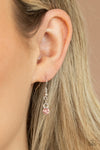 Fairytale Meadow - Pink Necklace - Paparazzi Accessories
