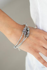 Road Trip Rebel - Silver Bracelet - Paparazzi Accessories