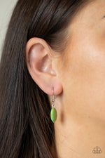 Meet Me At Sunset - Green Necklace - Paparazzi Accessories