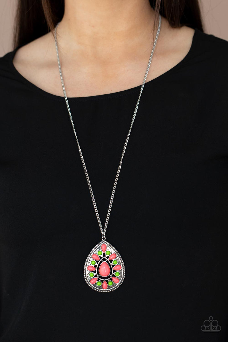 Retro Prairies - Multi Necklace - Paparazzi Accessories