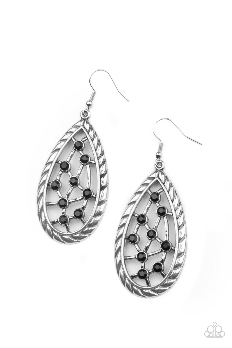 five-dollar-jewelry-industrial-incandescence-black-earrings-paparazzi-accessories
