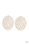 five-dollar-jewelry-drama-school-dropout-gold-post earrings-paparazzi-accessories