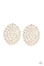 five-dollar-jewelry-drama-school-dropout-gold-post earrings-paparazzi-accessories
