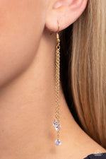 Divine Droplets - Gold Earrings - Paparazzi Accessories
