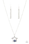 five-dollar-jewelry-starry-fireworks-blue-necklace-paparazzi-accessories