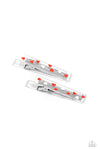 Color Me Cupid - Red Hair Clip - Paparazzi Accessories