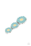 Posy Perfection - Blue Hair Clip - Paparazzi Accessories