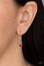 American Anthem - Red Necklace - Paparazzi Accessories