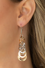 Closed Circuit Sass - Multi Earrings - Paparazzi Accessories