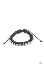five-dollar-jewelry-bronco-brawler-black-bracelet-paparazzi-accessories
