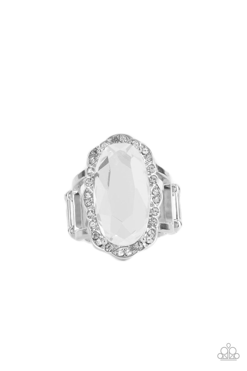 five-dollar-jewelry-bling-to-heel-white-ring-paparazzi-accessories