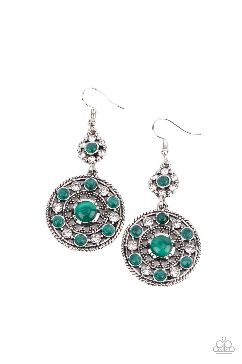 five-dollar-jewelry-party-at-my-palace-green-earrings-paparazzi-accessories