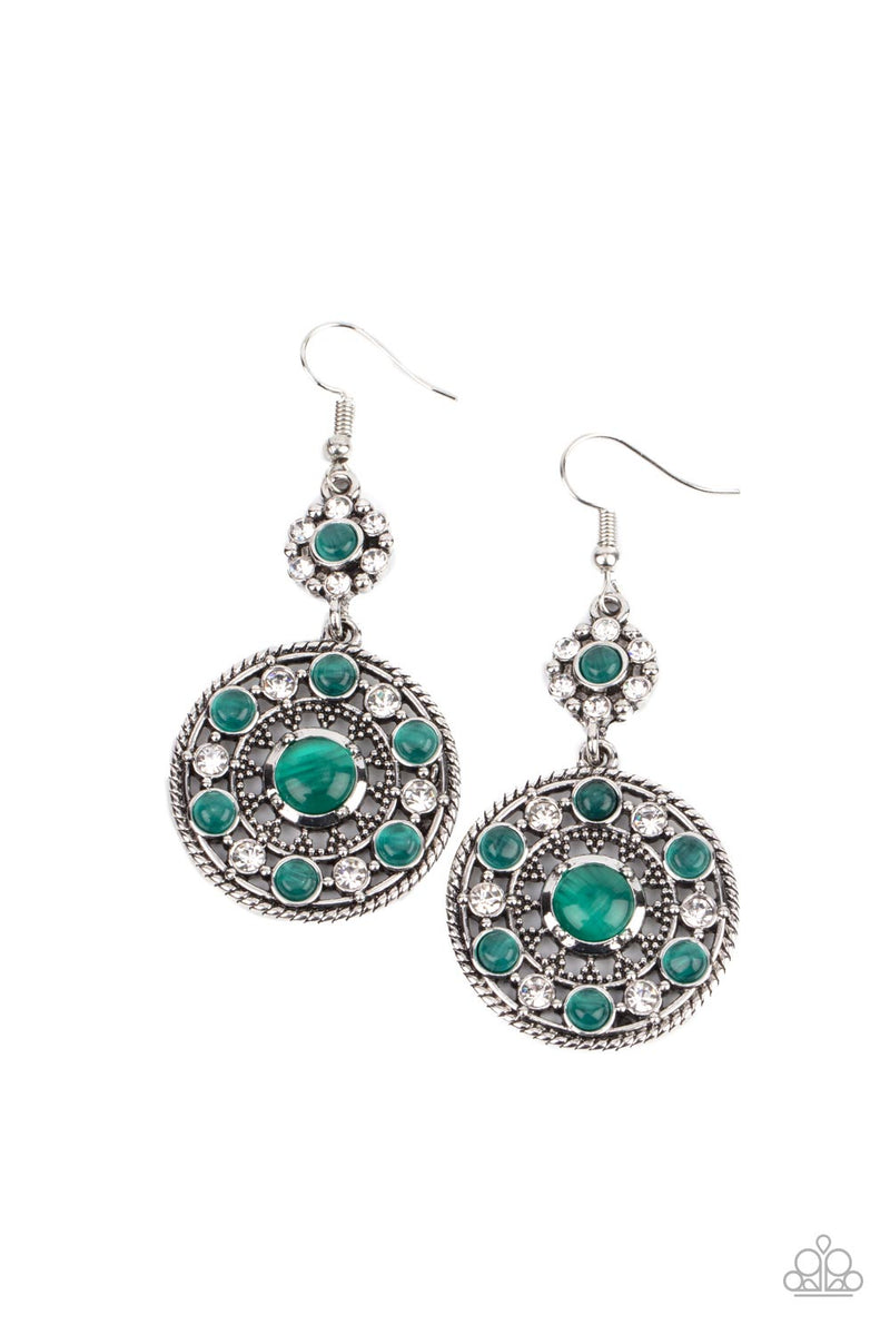 five-dollar-jewelry-party-at-my-palace-green-earrings-paparazzi-accessories