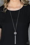 Rhinestone Revolution - White Necklace - Paparazzi Accessories