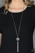 Rhinestone Revolution - White Necklace - Paparazzi Accessories