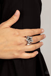 One Nation Under Sparkle - Silver Ring - Paparazzi Accessories